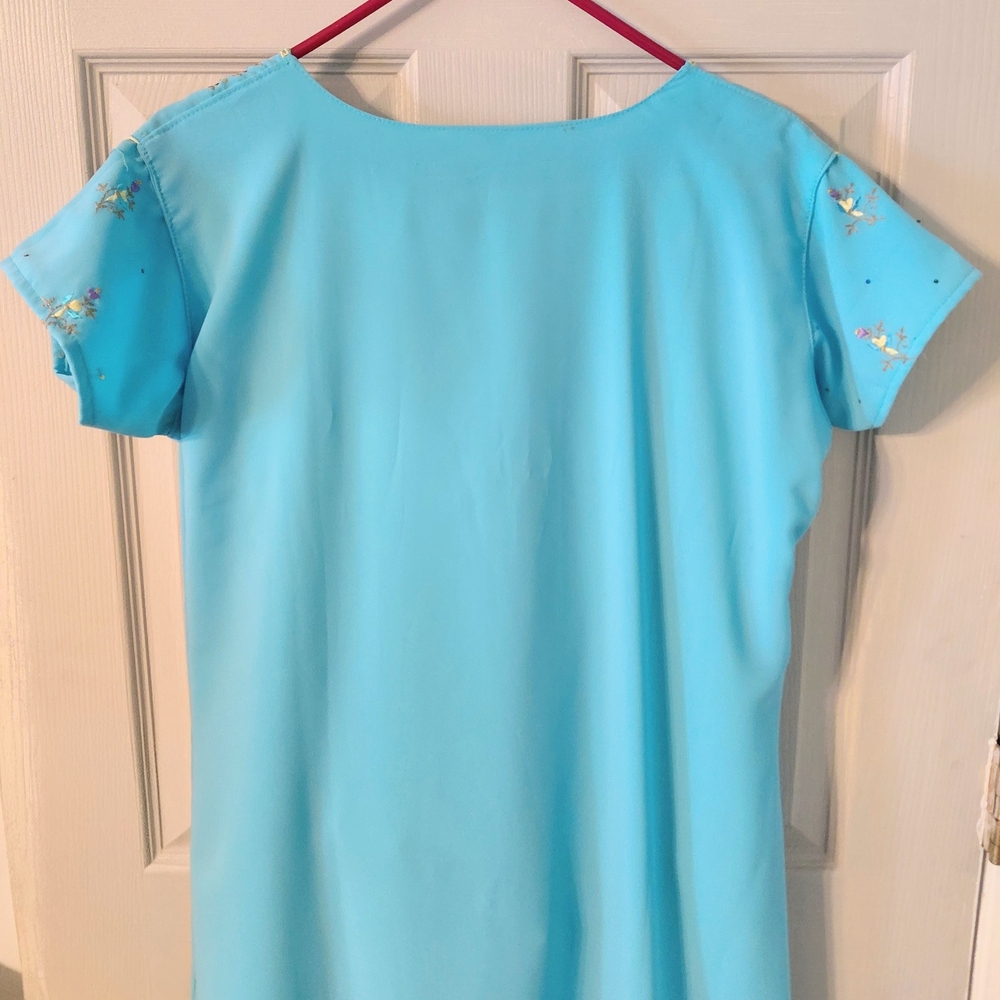 Salwar Kameez/Kurta set turquoise yellow XL - Picture 4 of 9